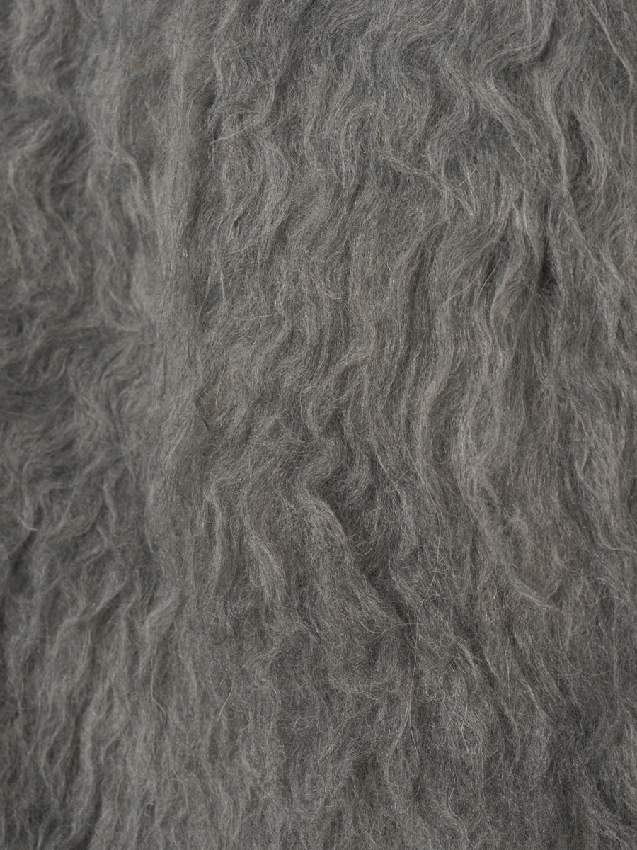 カールシャギーニットカーディガン