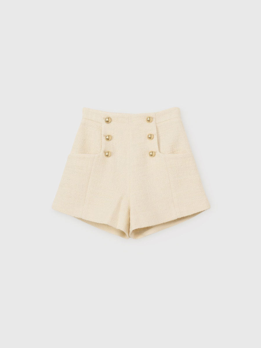 rosymonster posy キルティング ショートパンツ アイボリー 新品未使用】RosyMonsterキルティングショートパンツベージュ春夏人気