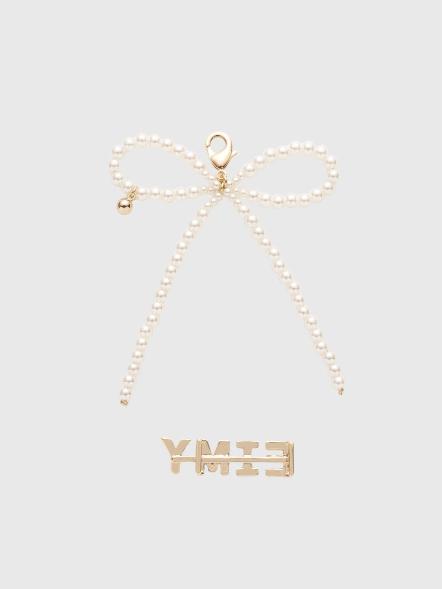 EIMYパールリボンシュークリップ