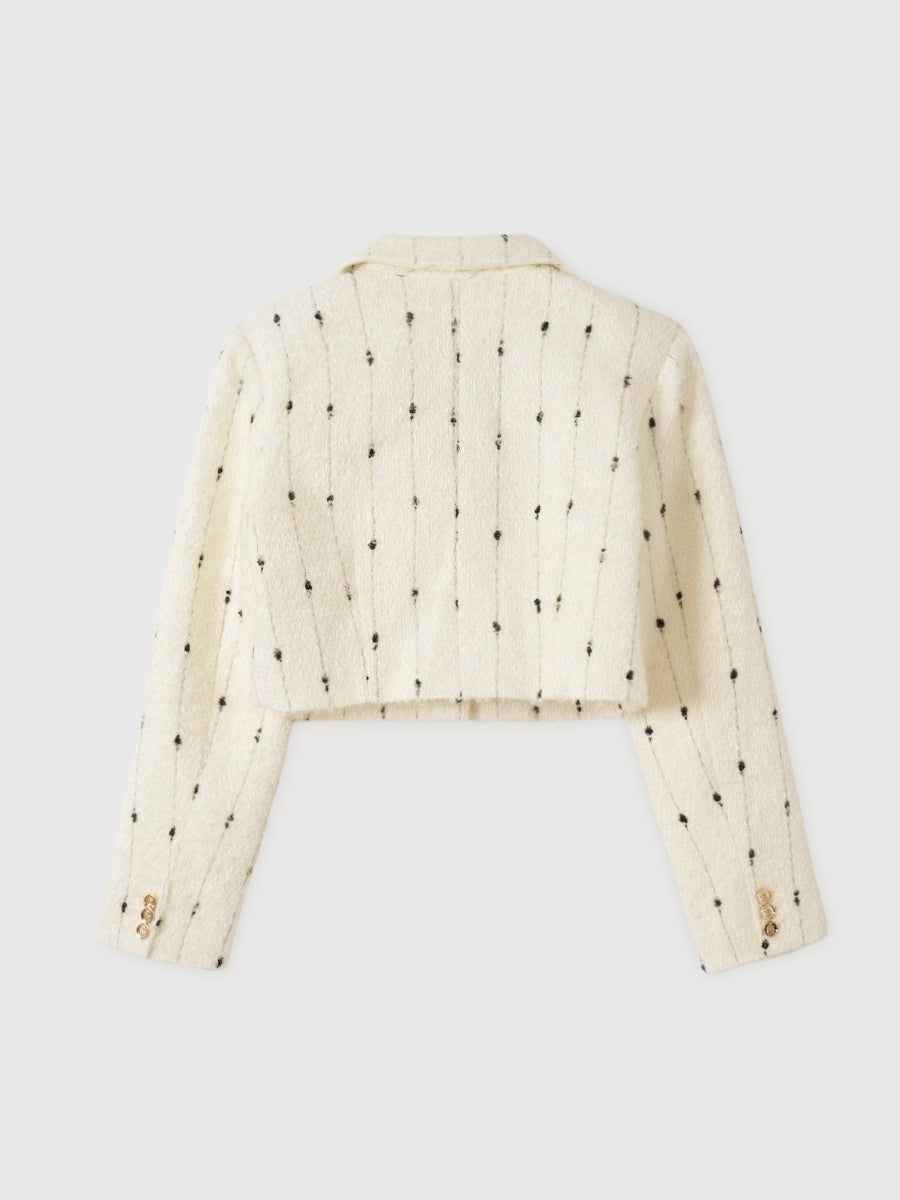 キャンディーツイードショートジャケット