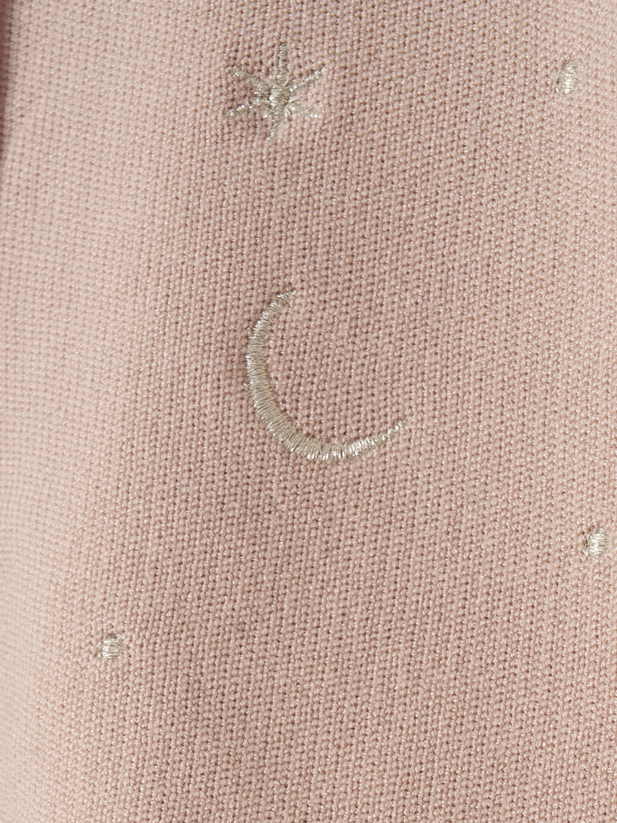 スターエンブロイダリーニット