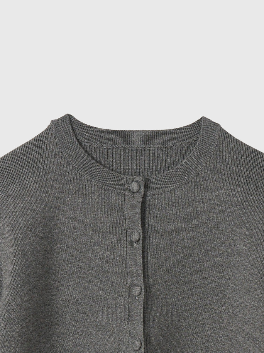 チュールぺプラムニット