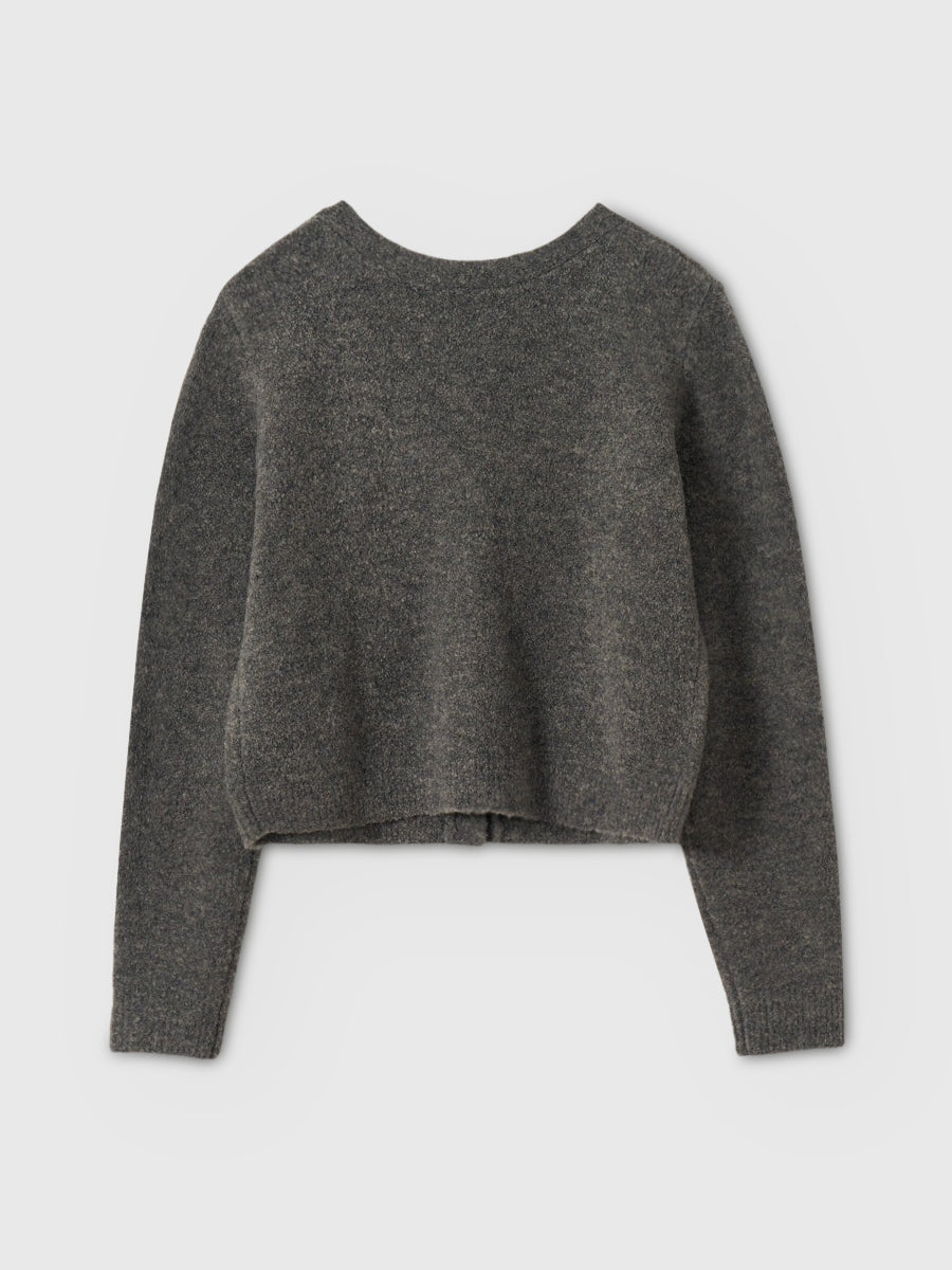 ブークレニットカーディガン