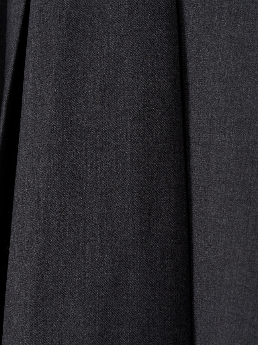 ベルトディテールプリーツスカート