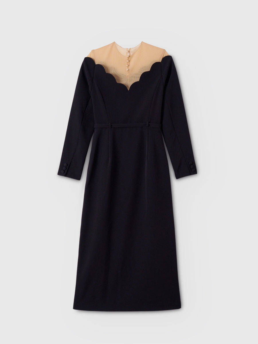 スカラシアーチュールドッキングドレス