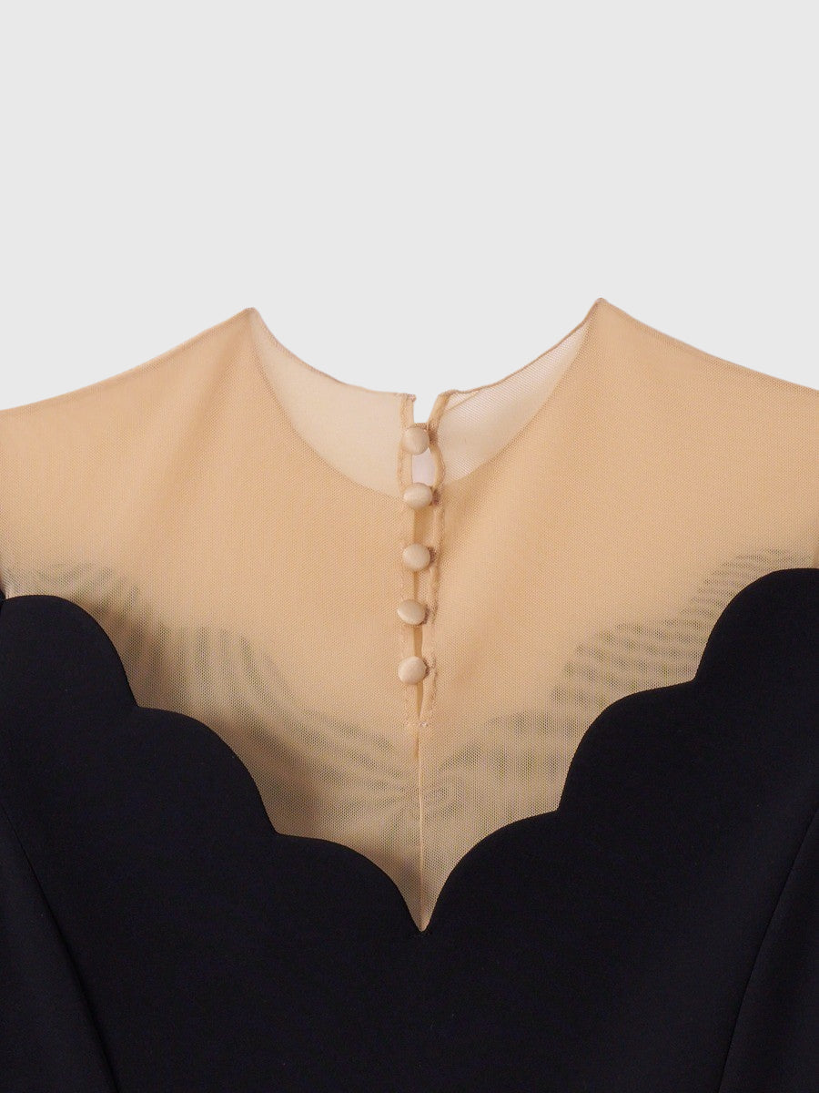 スカラシアーチュールドッキングドレス