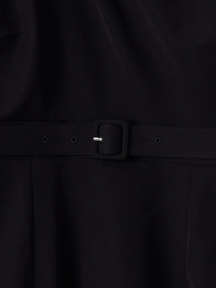 フリルチュールワンショルダードレス