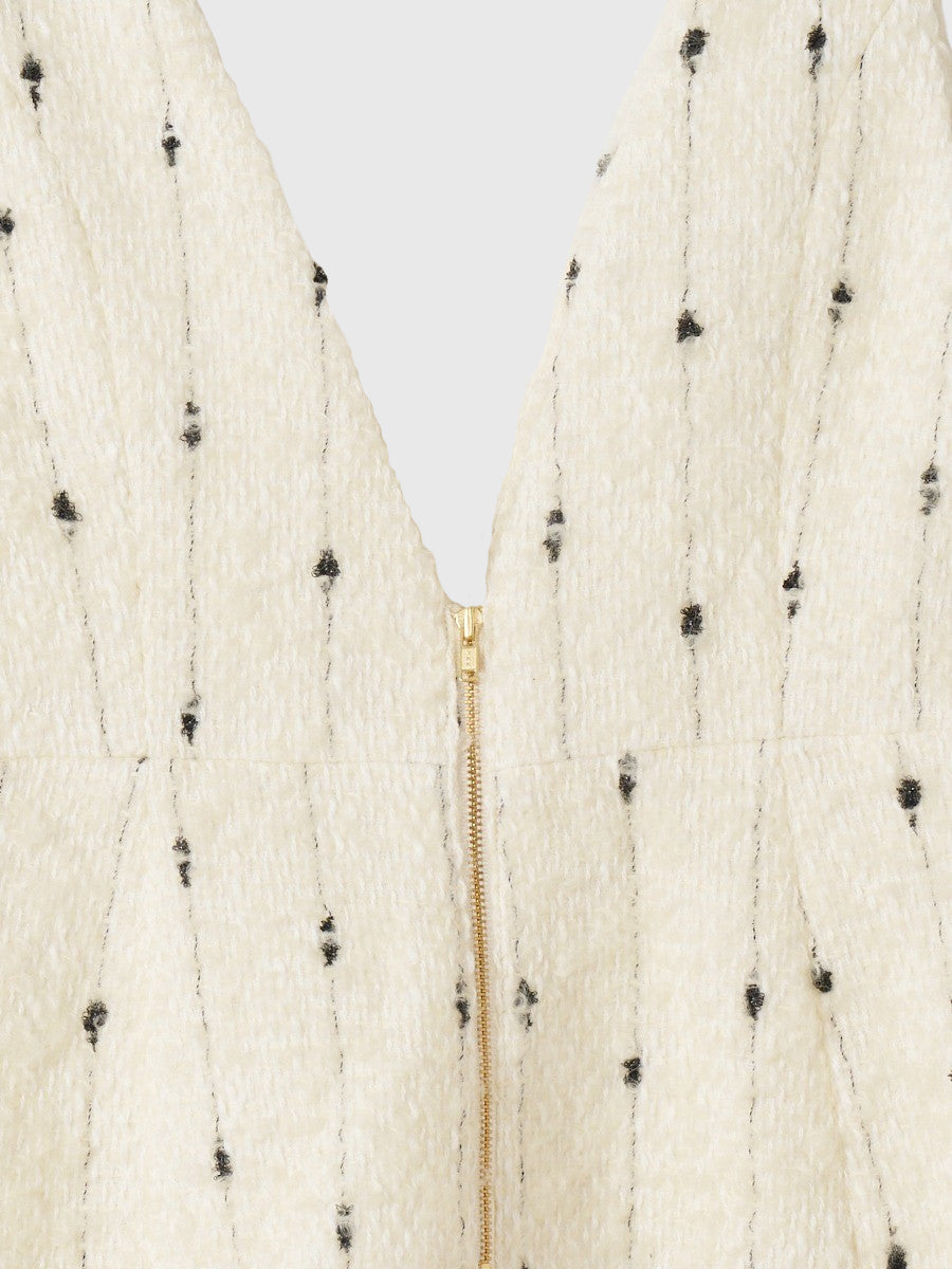 キャンディーツイードミニワンピース