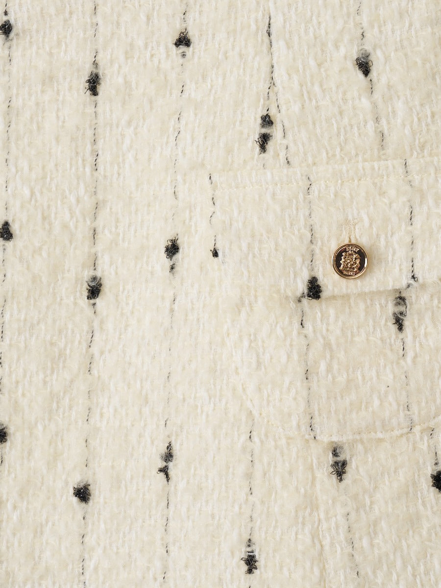 キャンディーツイードミニワンピース