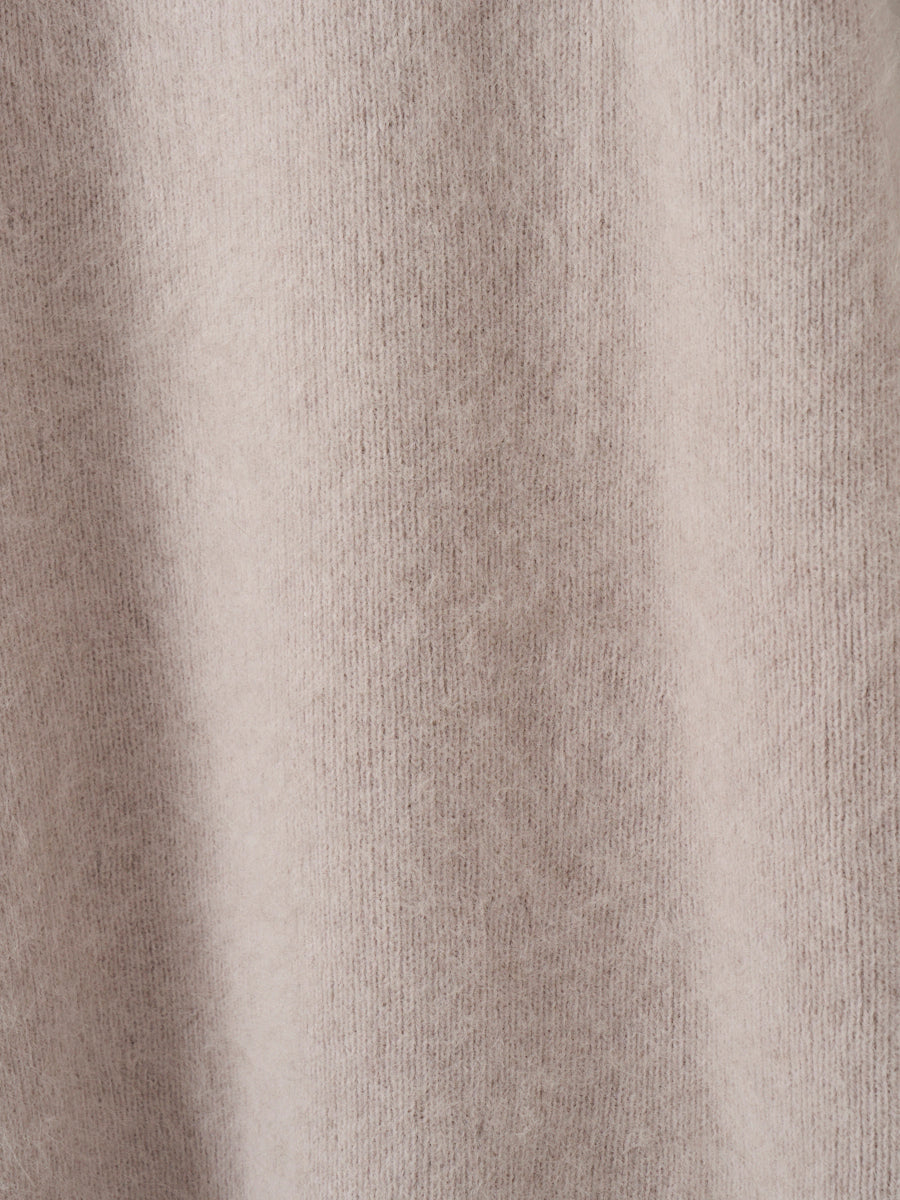 オフショルニットカーデセットワンピ