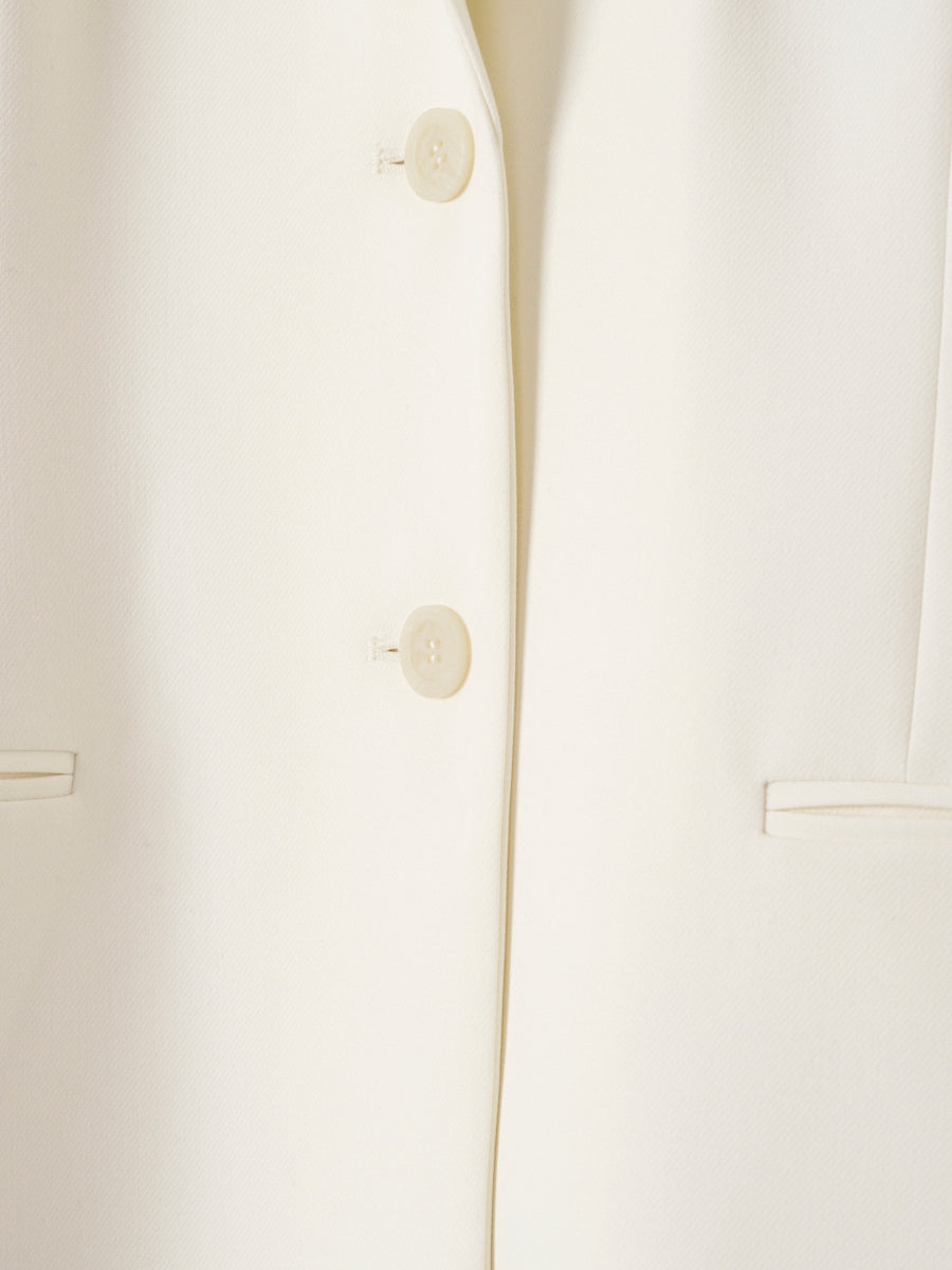 EIMYパールロゴテーラードジャケット