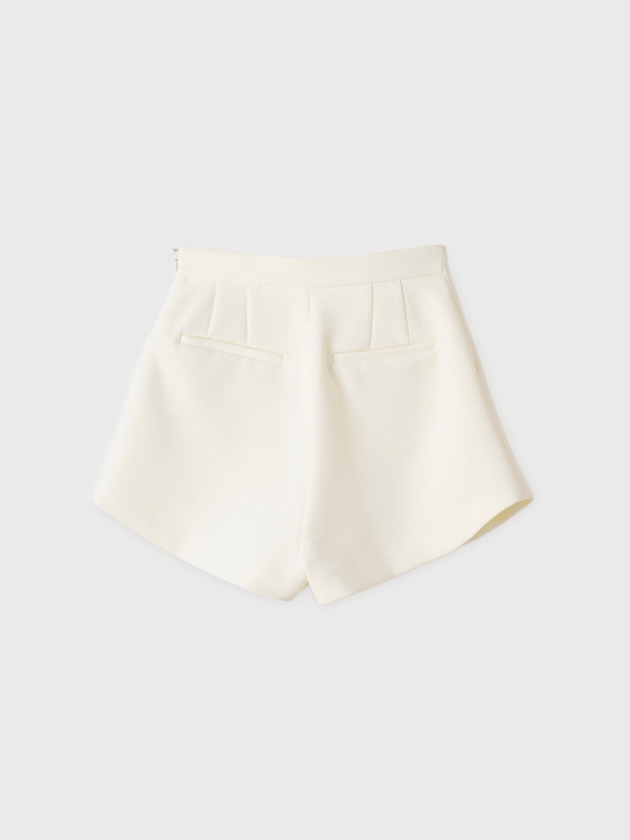 【PRE ORDER】ハートビジューボタンショートパンツ