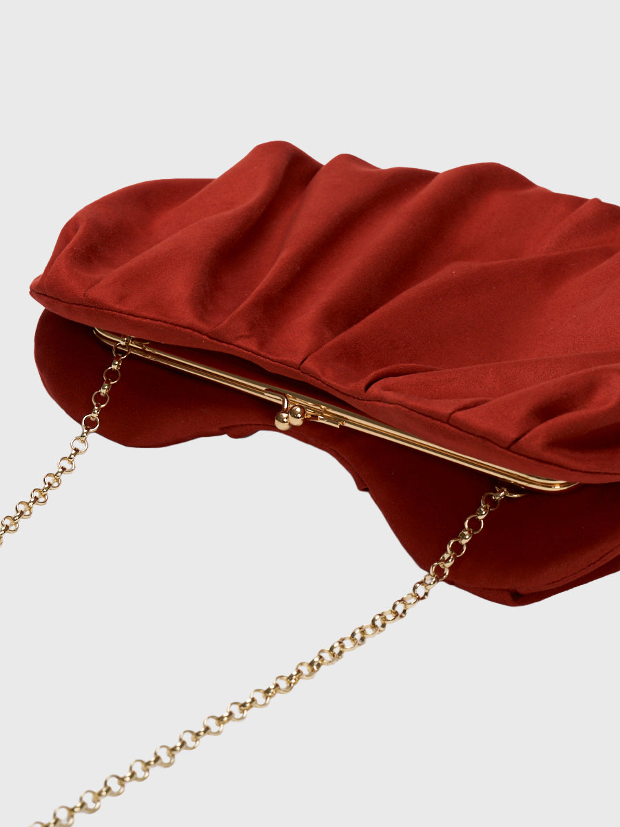 ギャザーチェーンバッグ