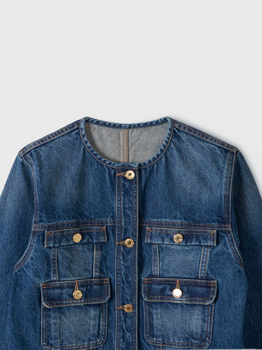 ビットデニムジャケット