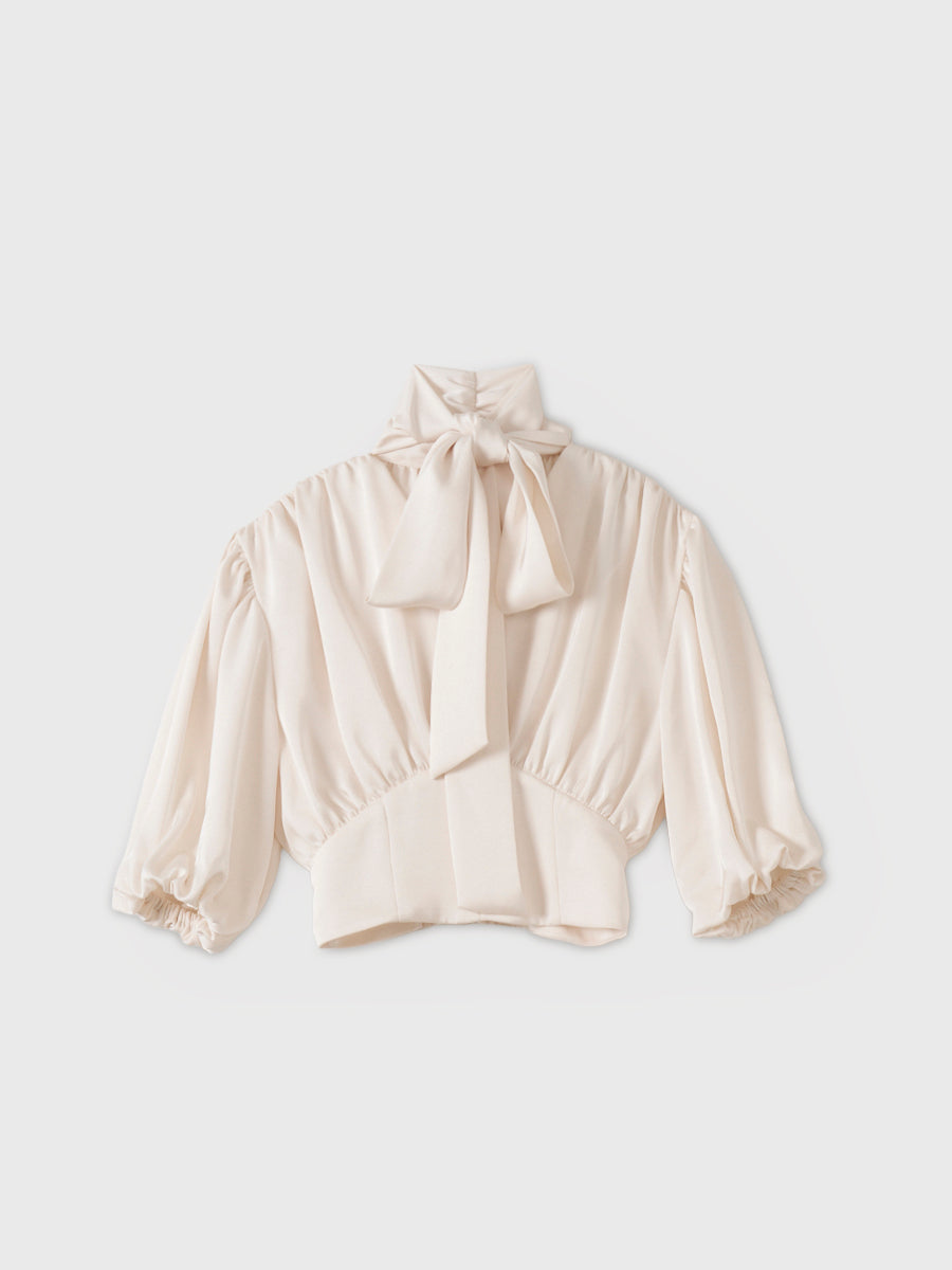 EIMY MARIÈE SATIN BLOUSE