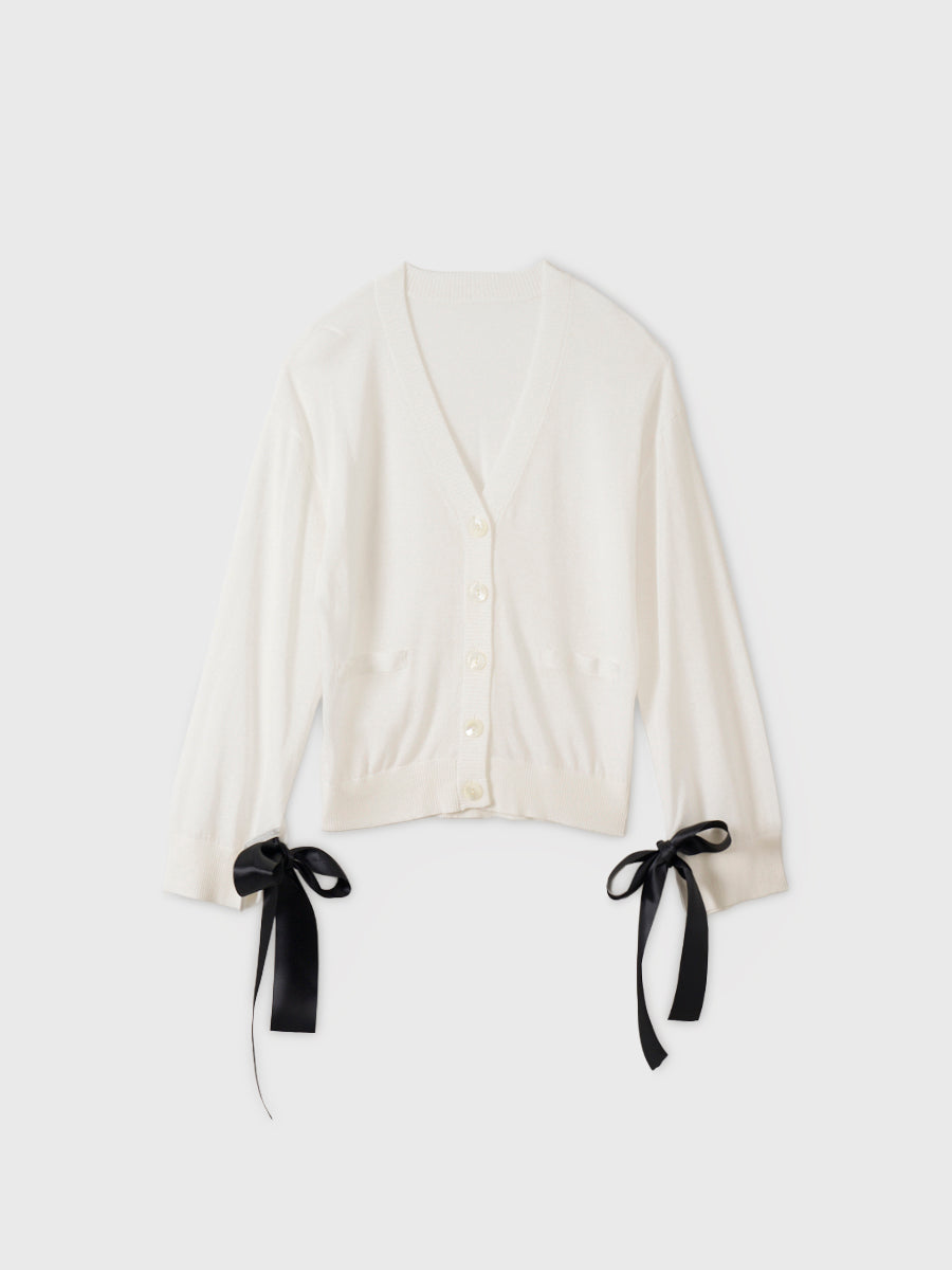 UV PROTECTION RIBBON CARDIGAN