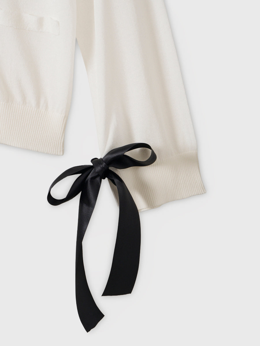 UV PROTECTION RIBBON CARDIGAN