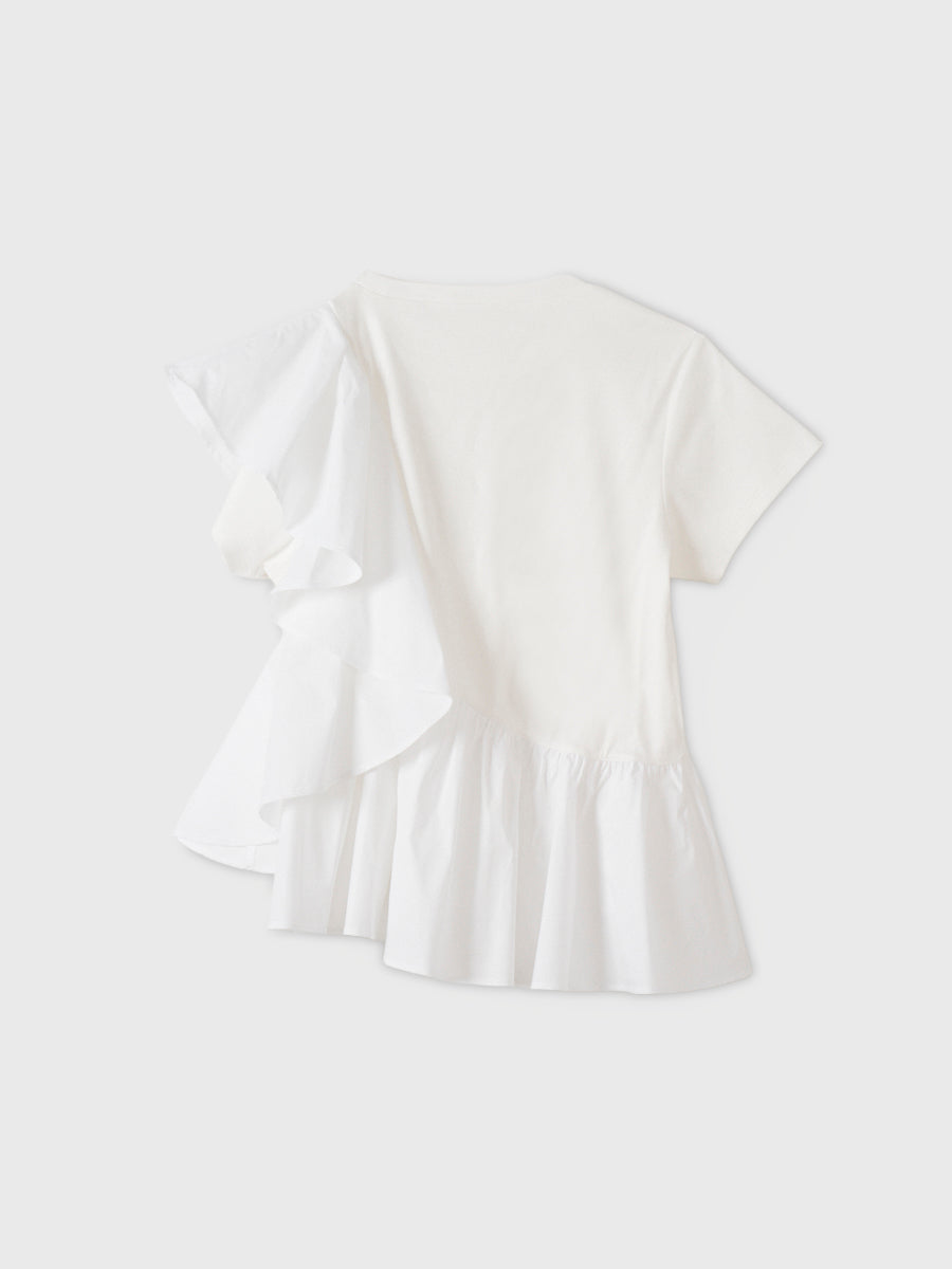 ALLEE FRILL TRIM TOPS