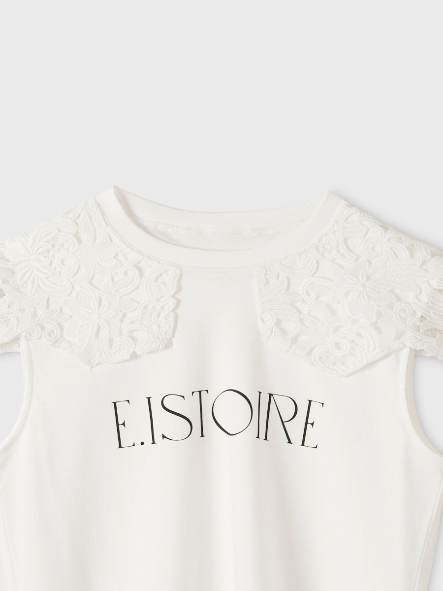 【New Color】EIMY SIGNATURE LACE TEE