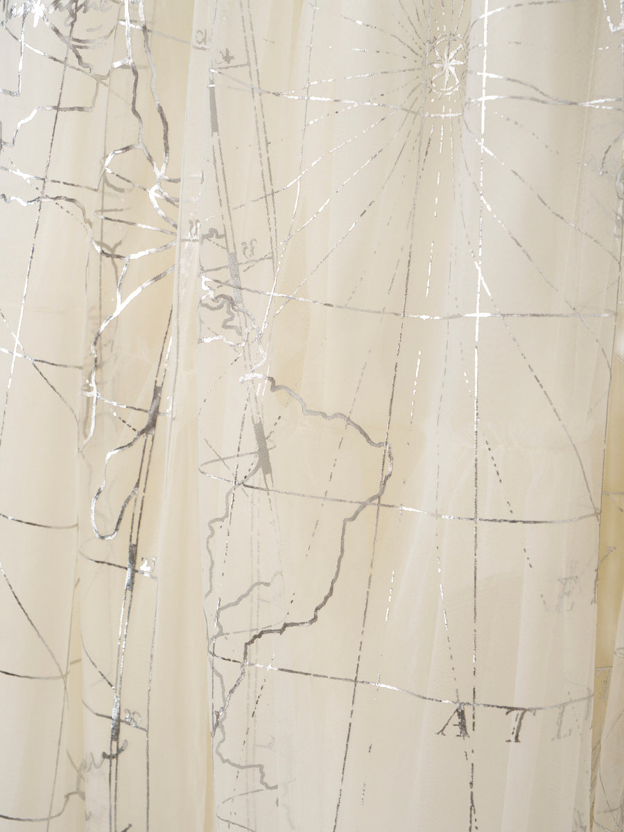 MARINEモチーフチュールスカート