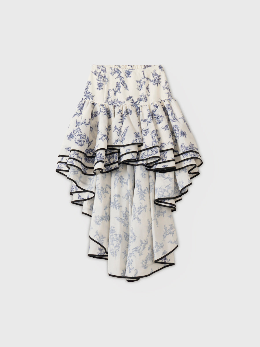 スカート EIMY ISTOIRE BACK LONG JOUY SKIRT BACK LONG JOUY SKIRT