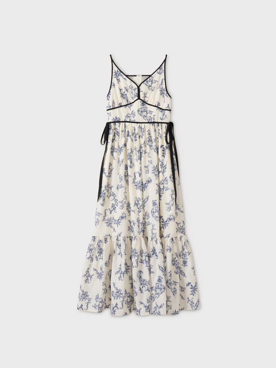 SIDE RIBBON JOUY DRESS