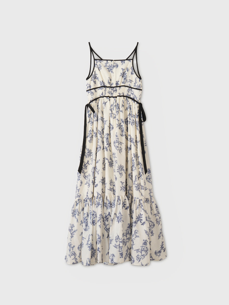 SIDE RIBBON JOUY DRESS
