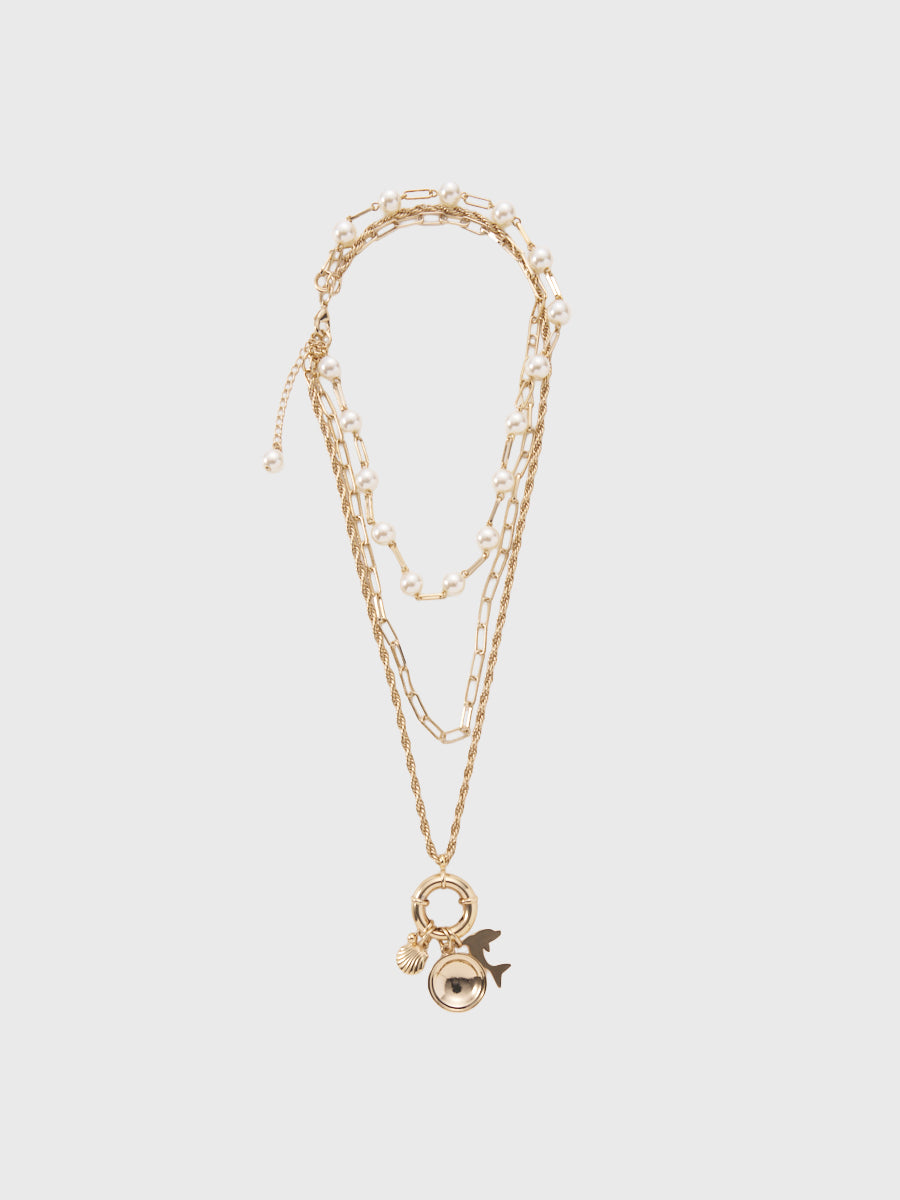 マリンネックレス