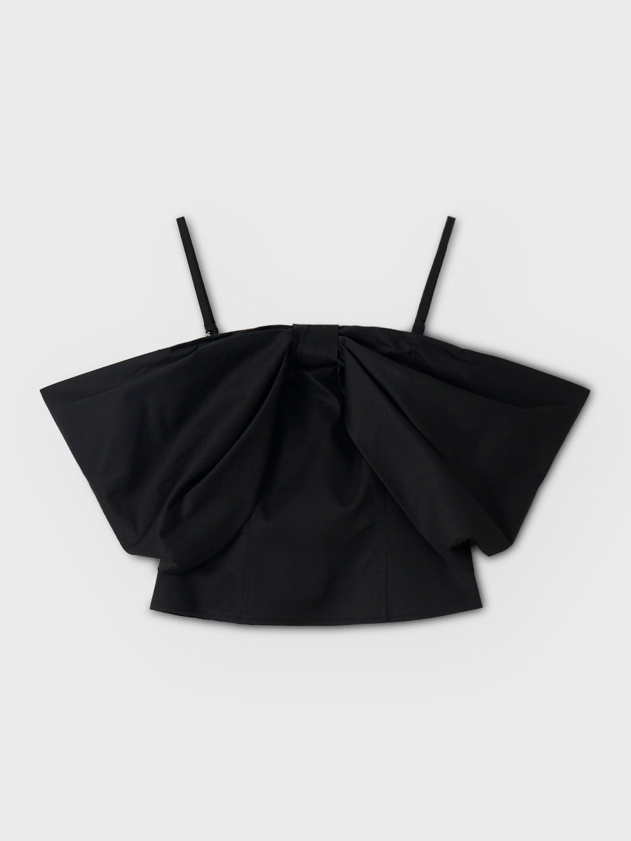 お値下げしました⭐︎eimyistoire ワンショルダーリボントップス RIBBON SHOULDER TOP