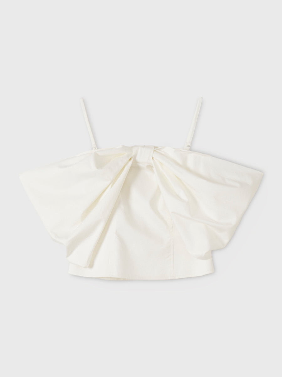 RIBBON SHOULDER TOP