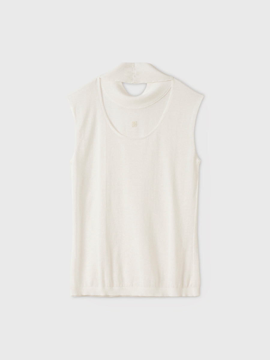 PAPILLON SHEER KNIT TOP