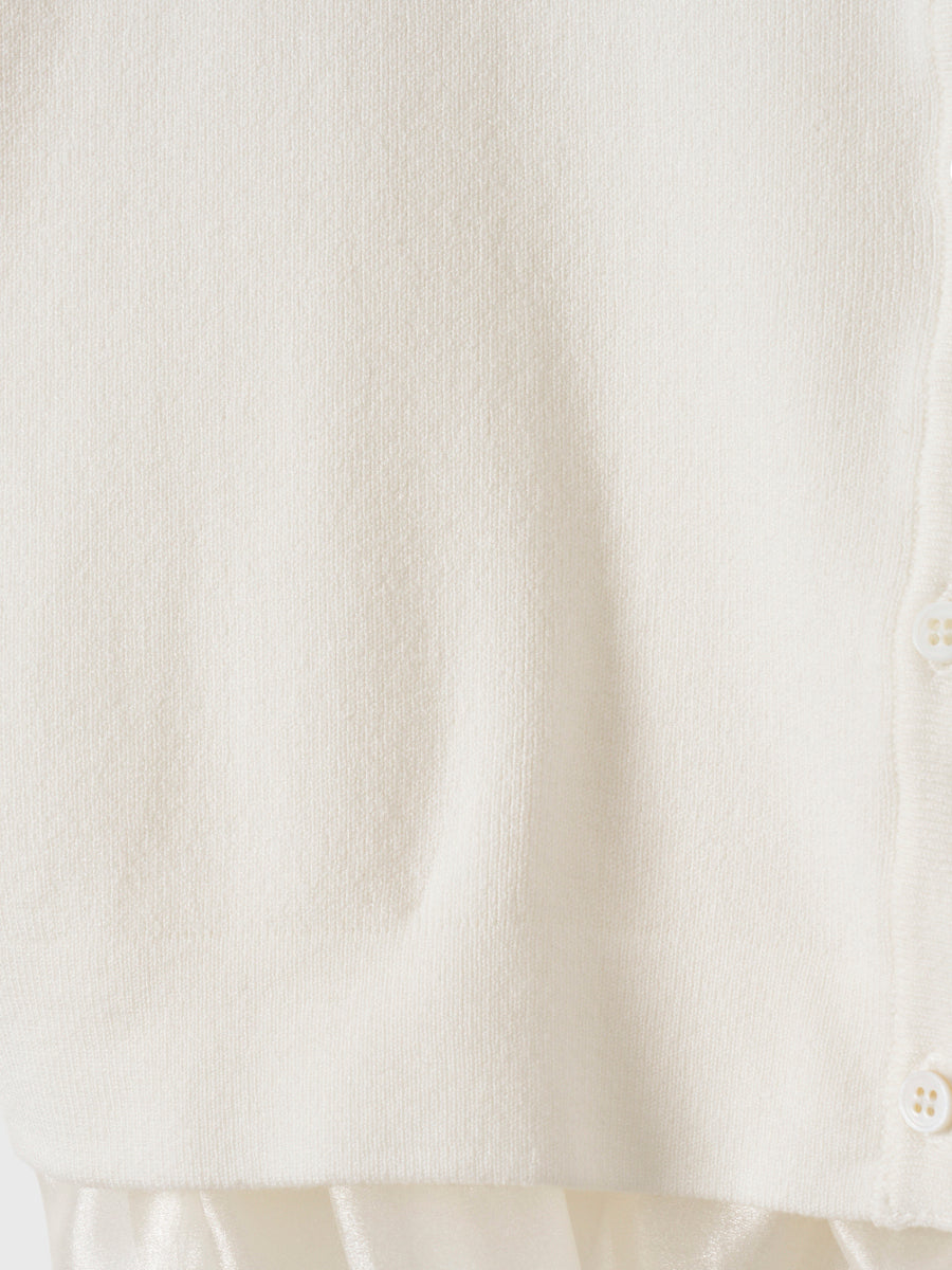 SIGN COLLAR CARDIGAN