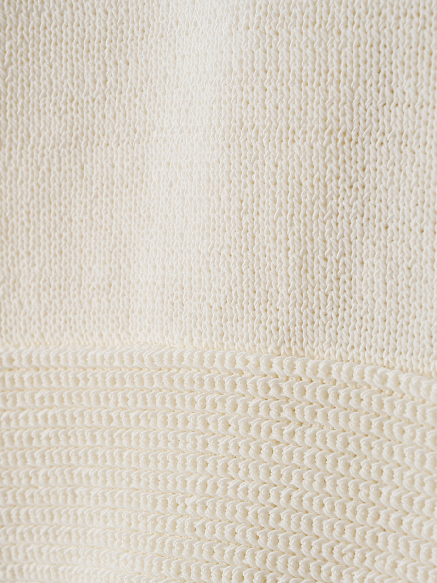 最新作eimy istoire☆新品sleeve ribbon knit top EIMY RIBBON KNIT