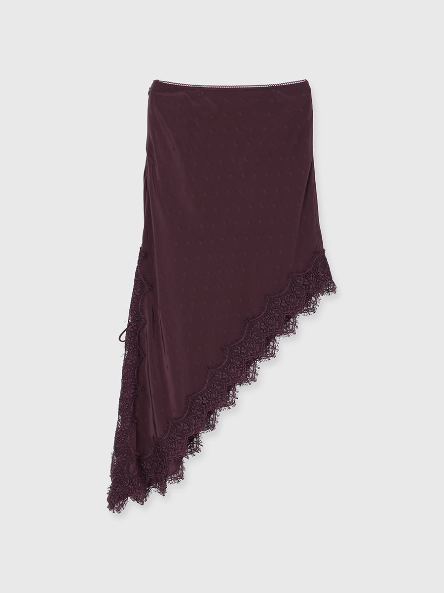 PAPILLON JACQUARD SKIRT