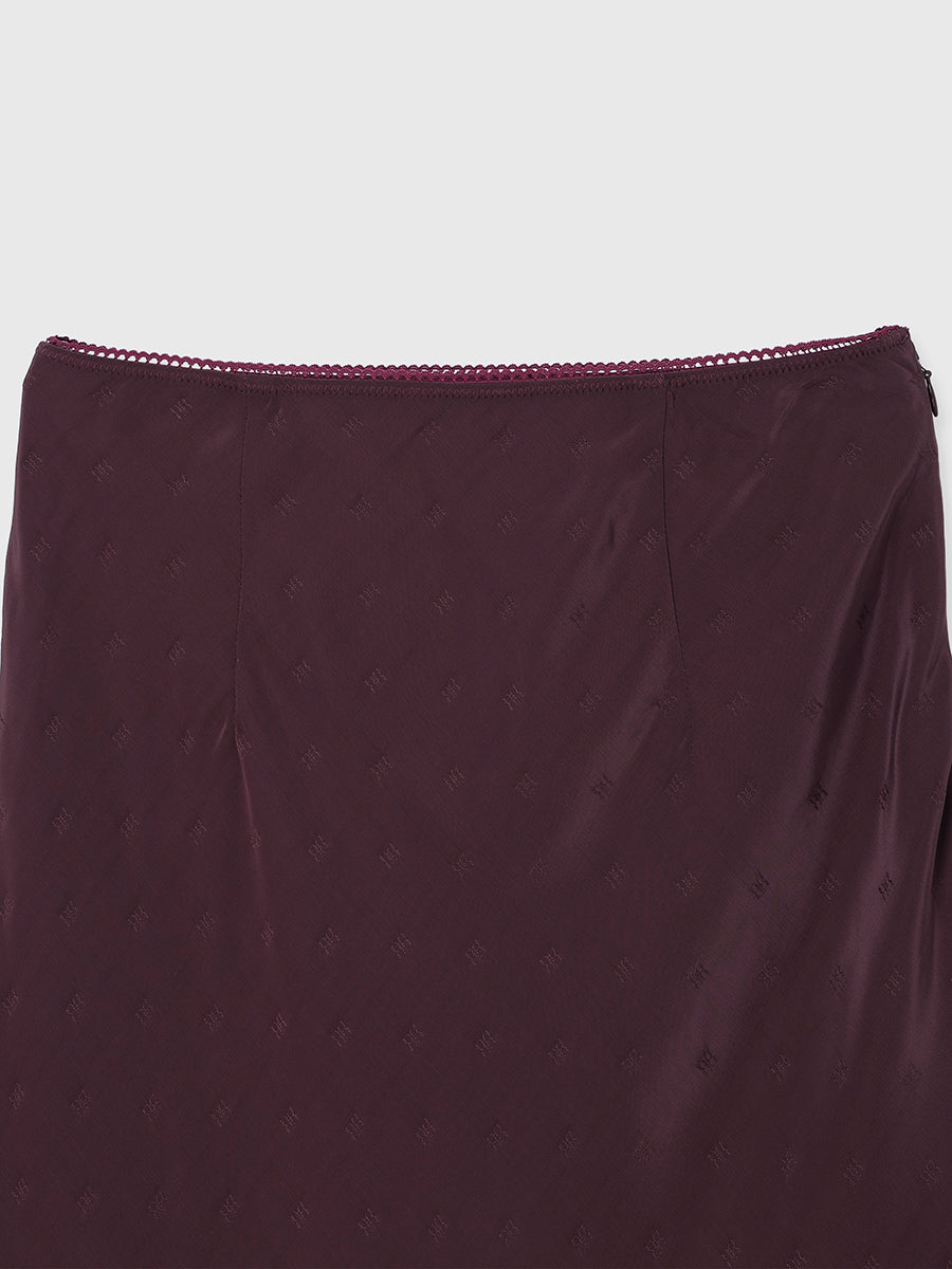 PAPILLON JACQUARD SKIRT