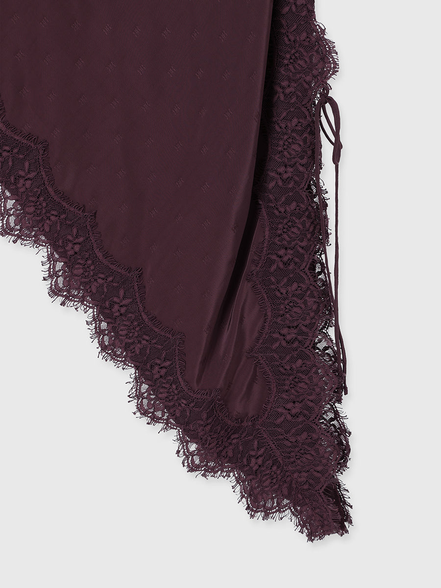PAPILLON JACQUARD SKIRT