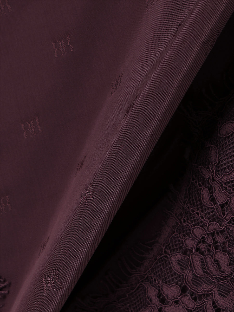 PAPILLON JACQUARD SKIRT