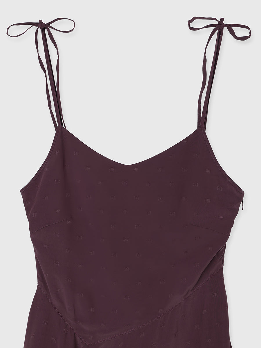 PAPILLON JACQUARD DRESS