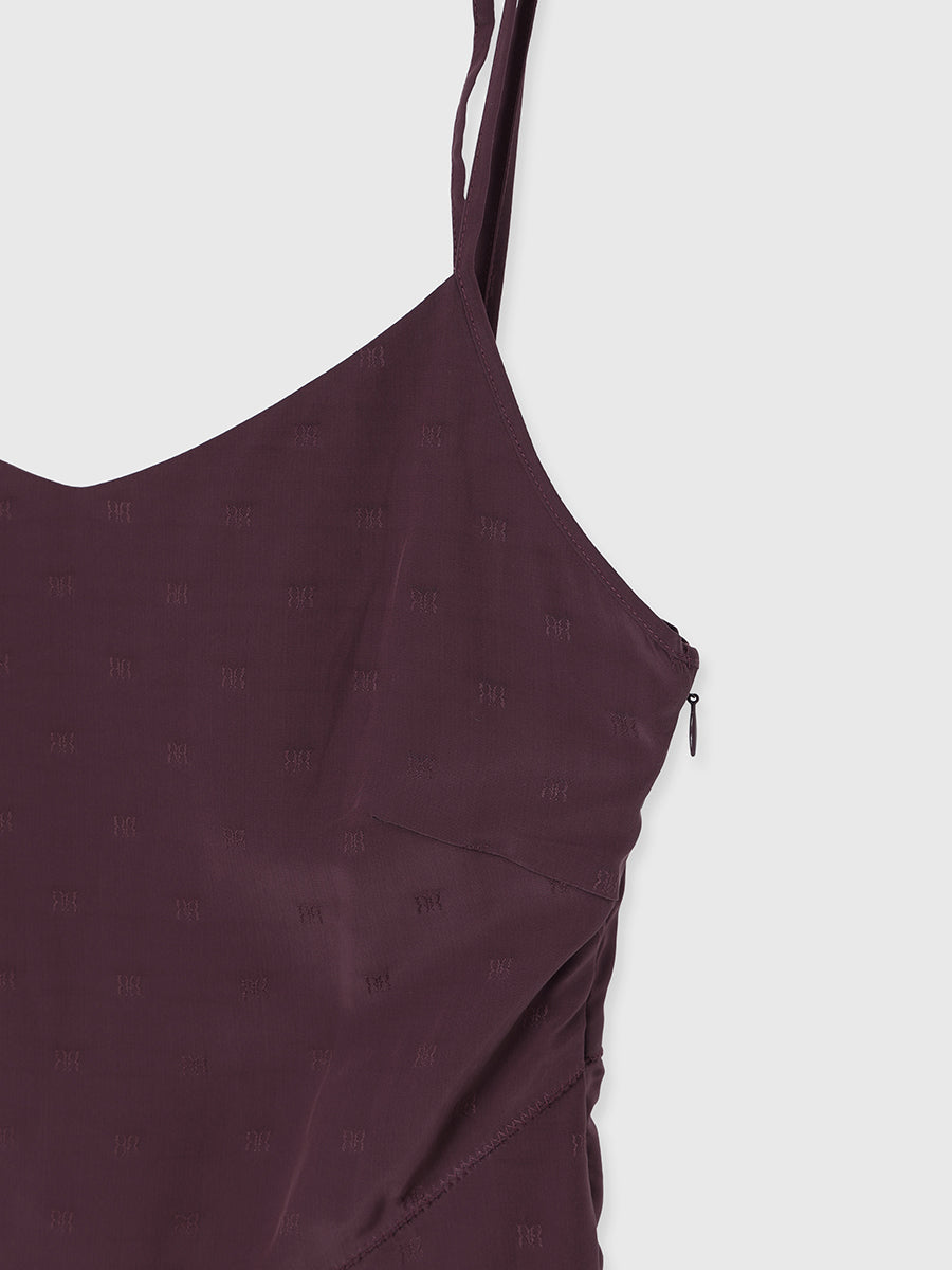 PAPILLON JACQUARD DRESS