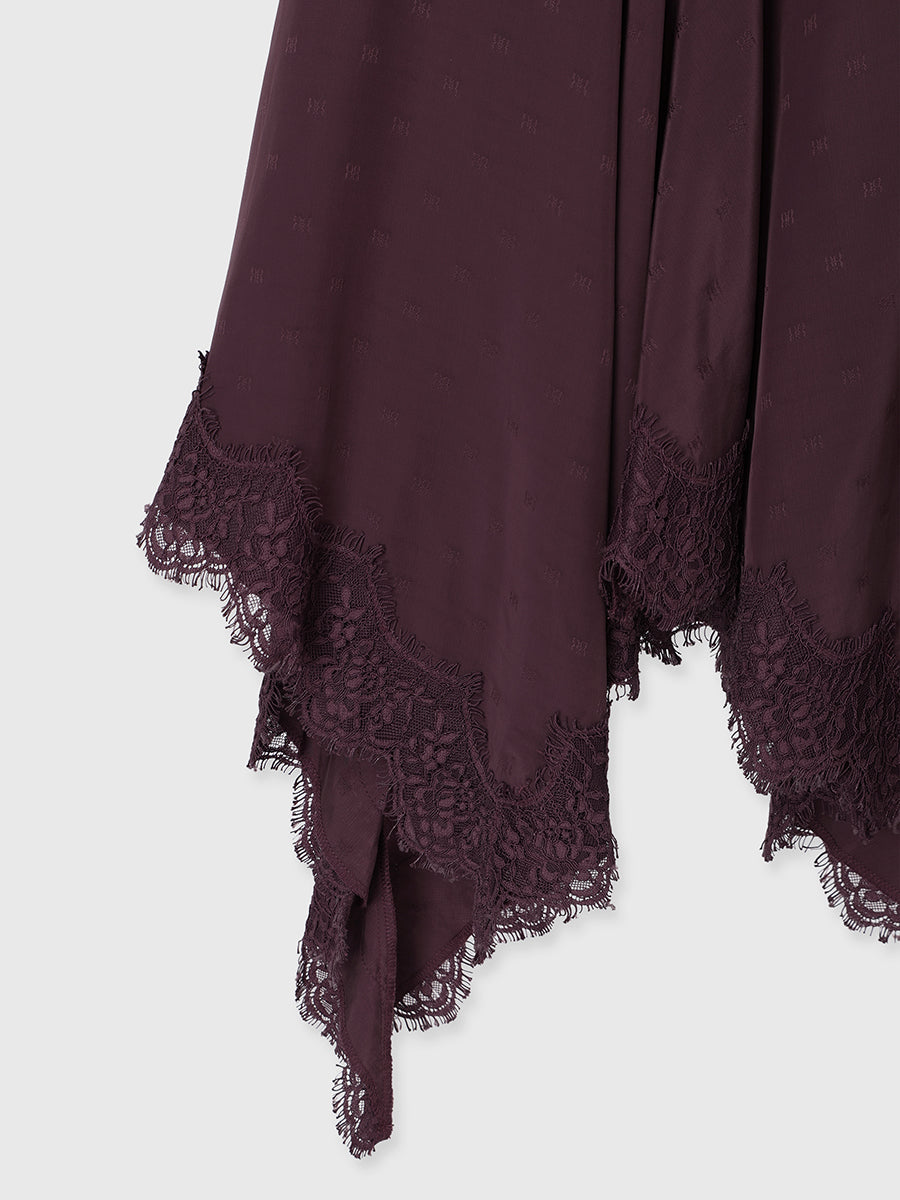PAPILLON JACQUARD DRESS