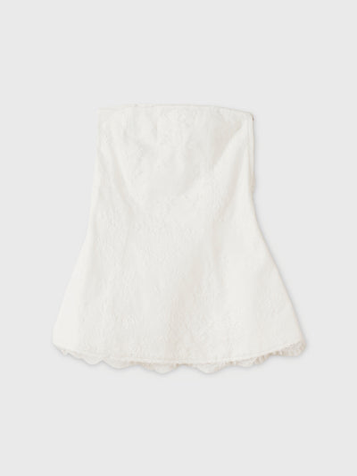 JANE DENIM PEPLUM TOPS