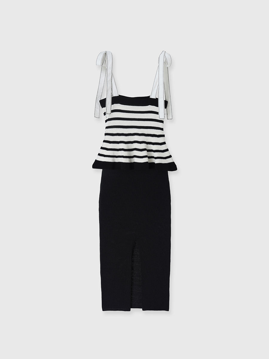 MARINA PEPLUM KNIT SET UP