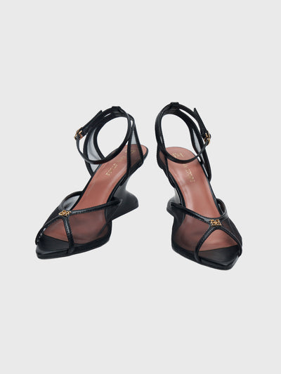 PAPILLON SHEER SANDALS