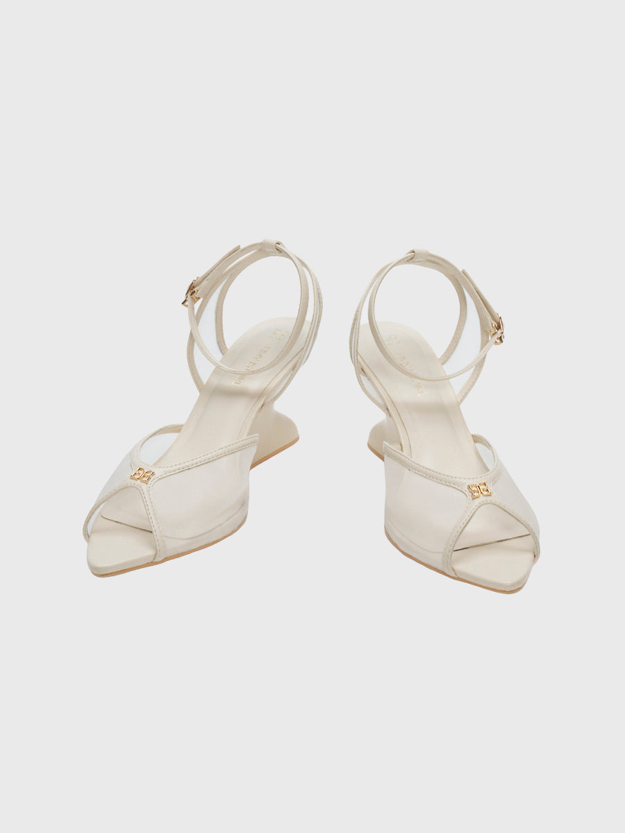 PAPILLON SHEER SANDALS