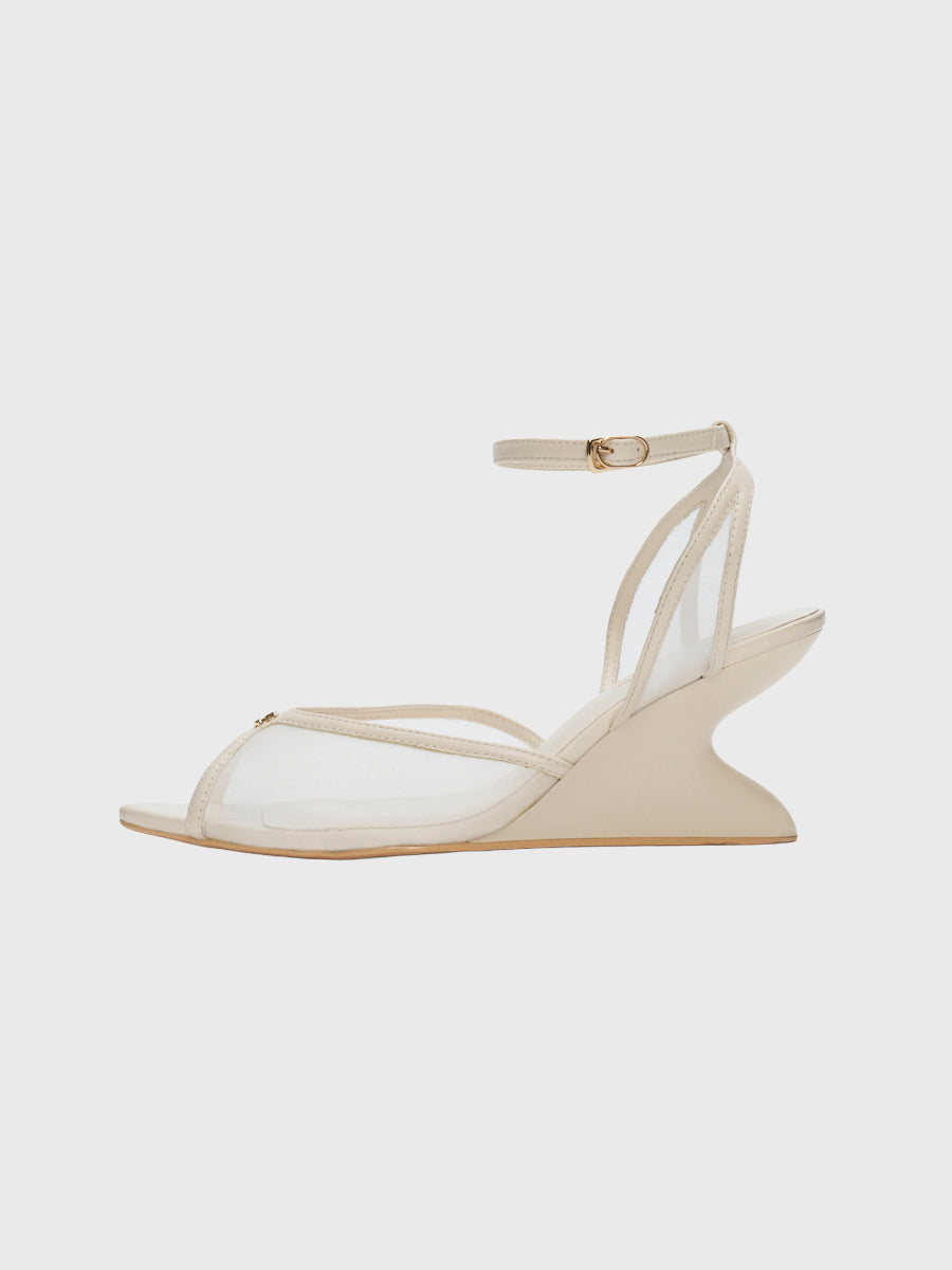 PAPILLON SHEER SANDALS