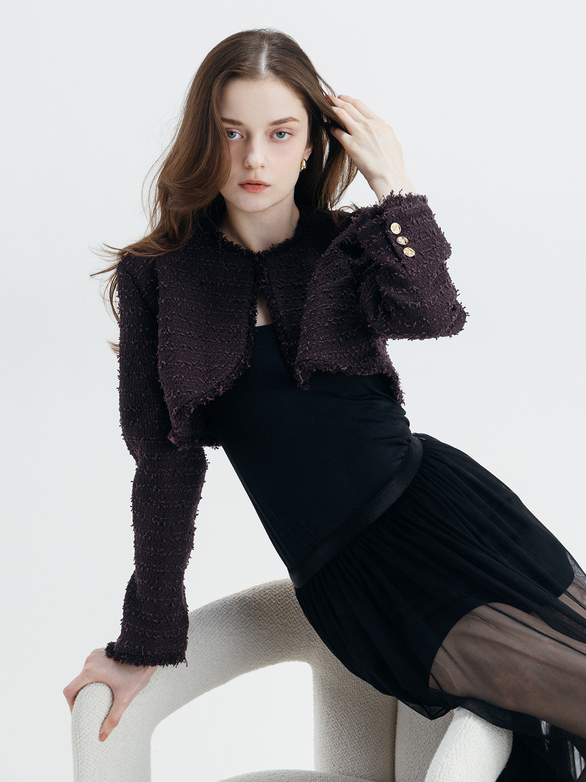 IRISÉ TWEED JACKET