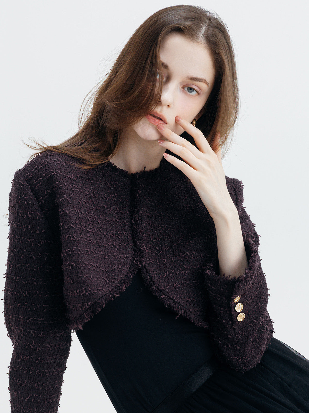 IRISÉ TWEED JACKET
