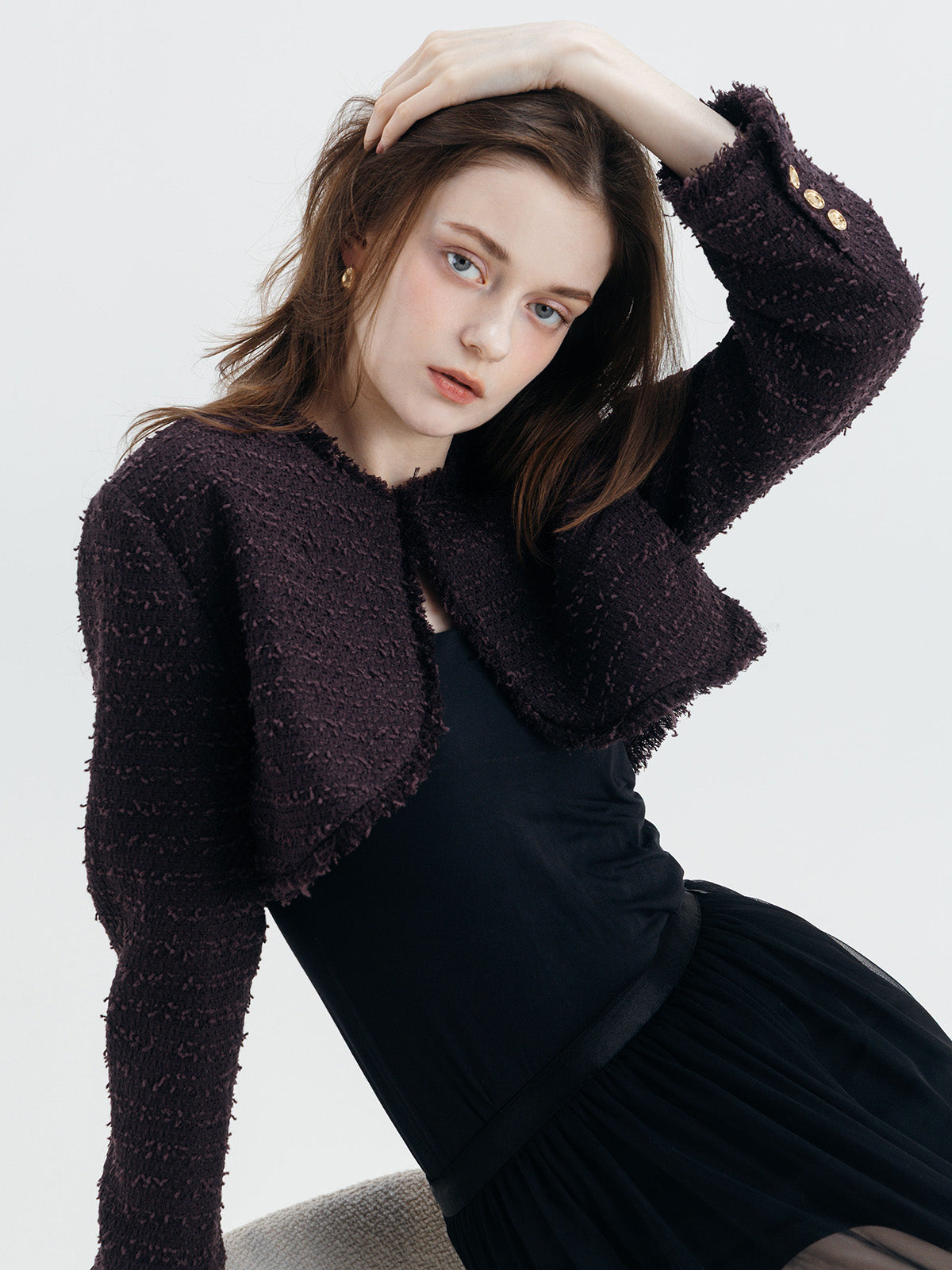 IRISÉ TWEED JACKET