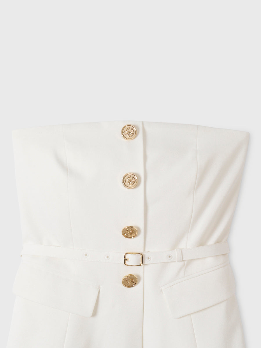 SIGN BUTTON BUSTIER
