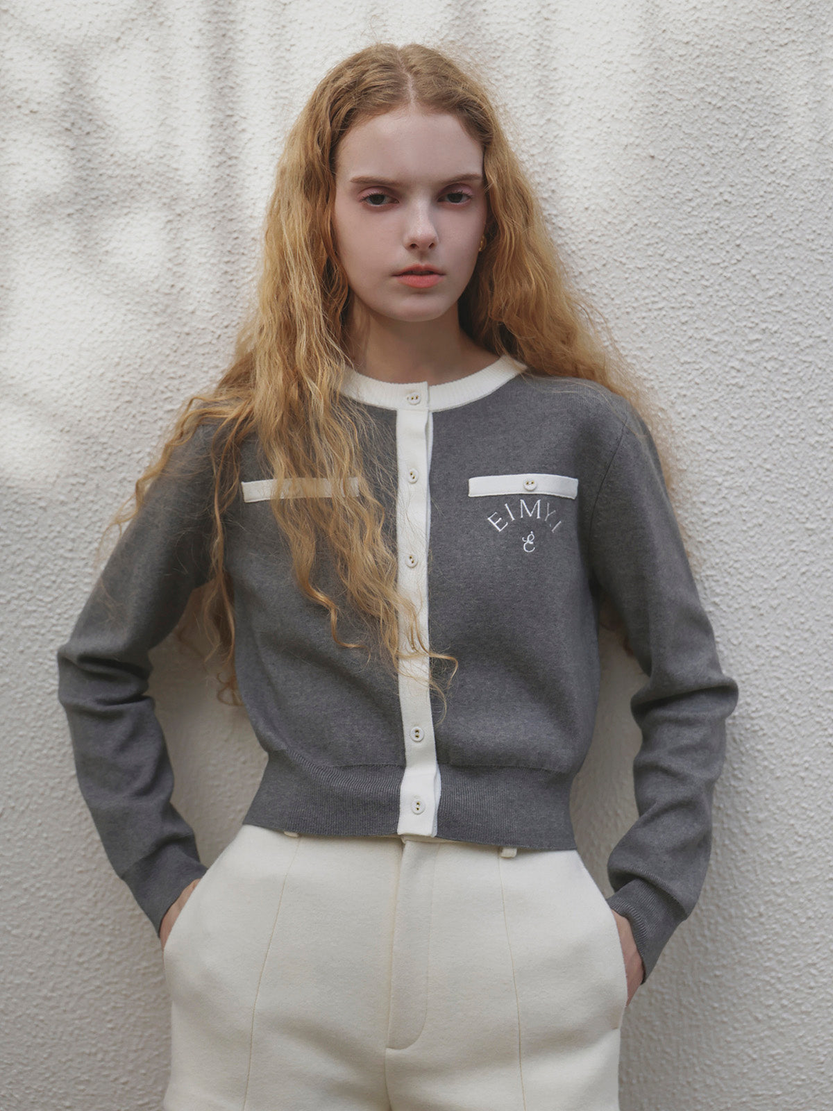 EIMY BI-COLOR CARDIGAN